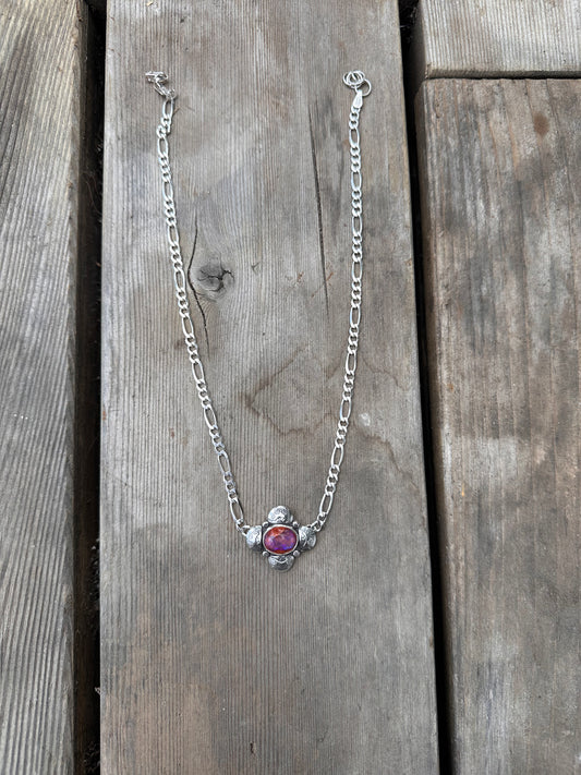 Purple Opal Mini Charmer Necklace