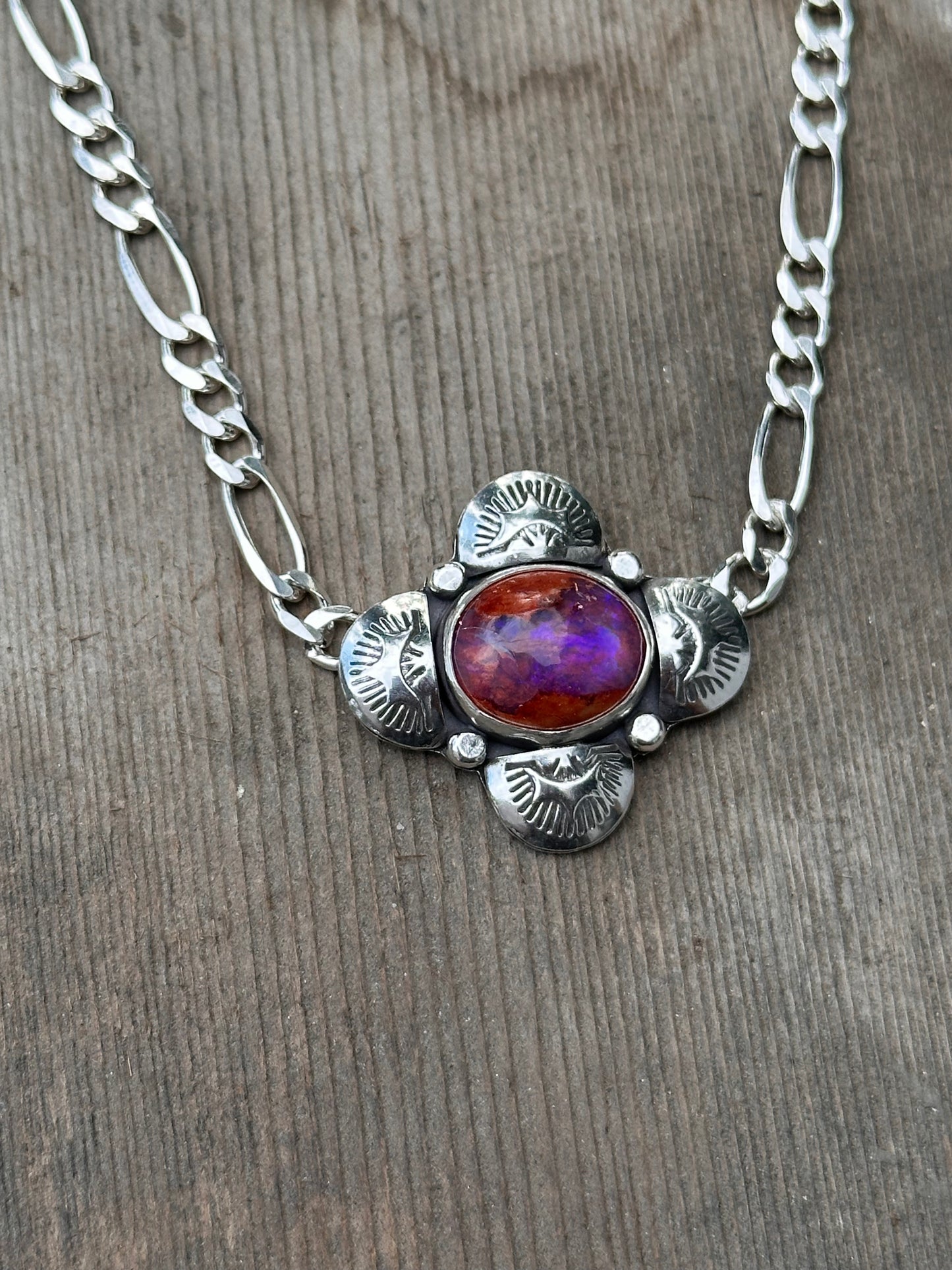 Purple Opal Mini Charmer Necklace