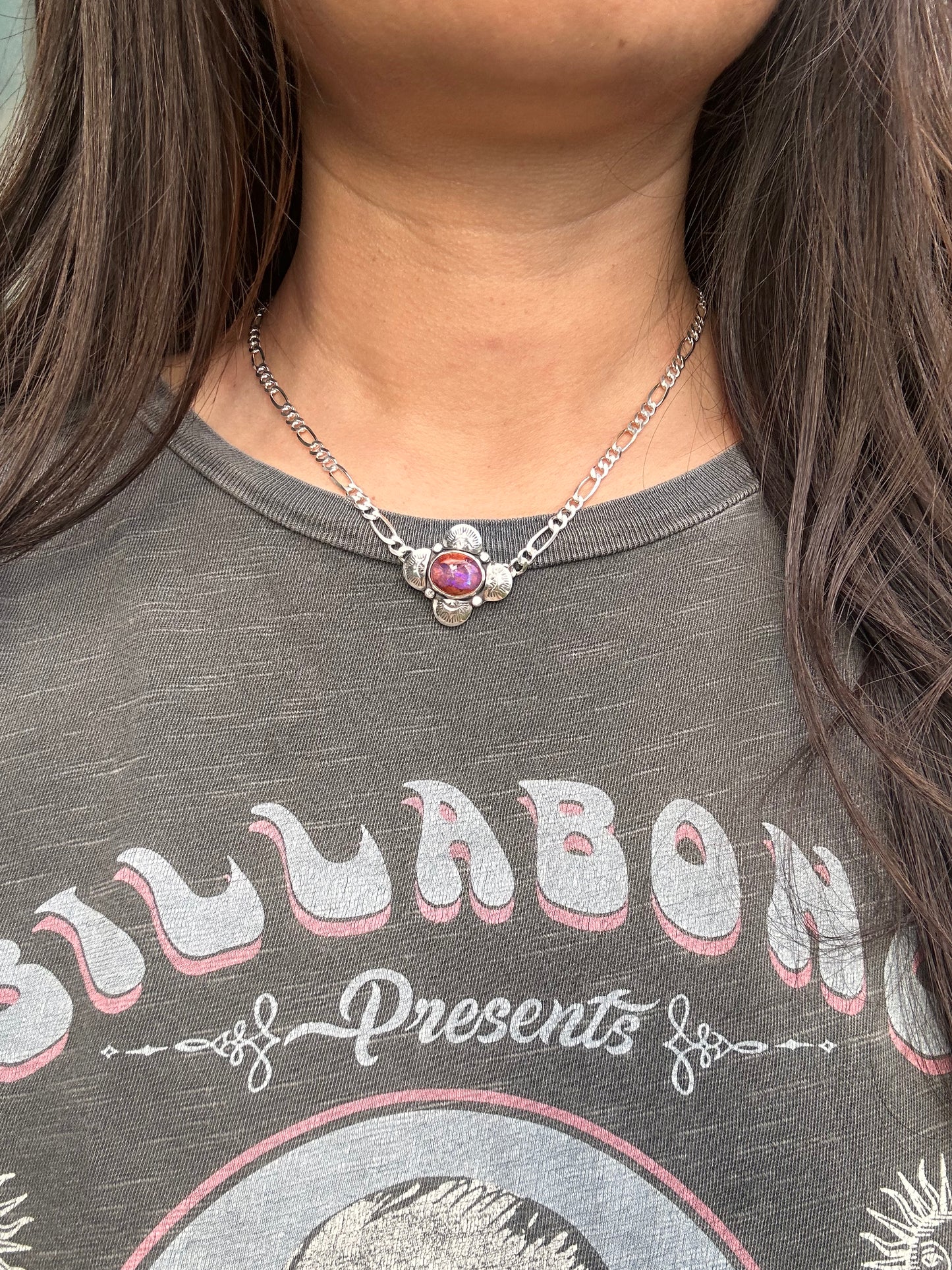 Purple Opal Mini Charmer Necklace
