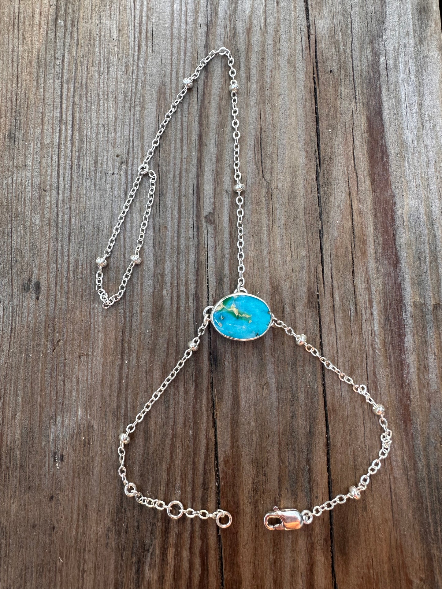 Turquoise hand chain